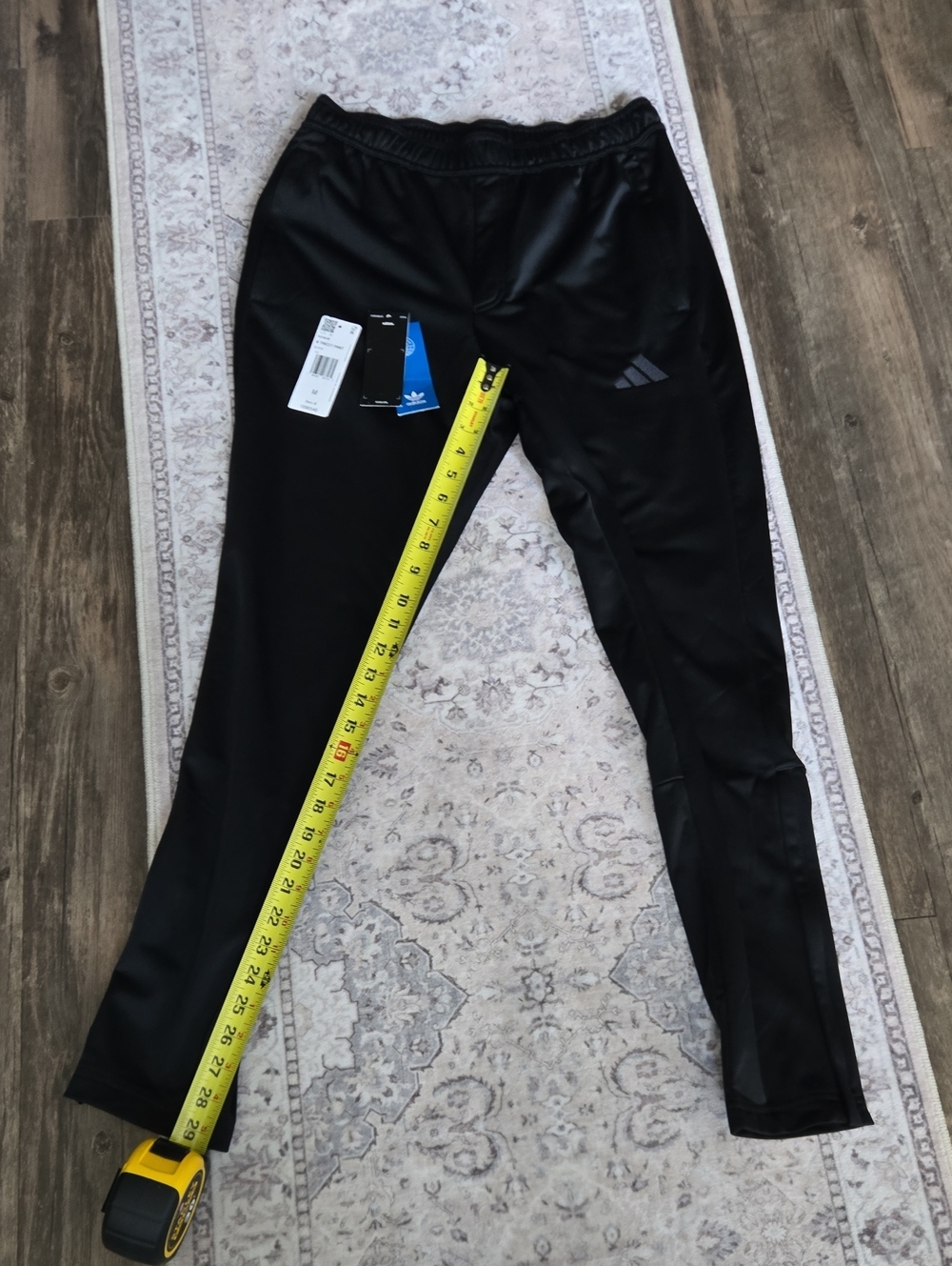 Adidas Men's Medium Tricot Pant/Jogger Like New Black